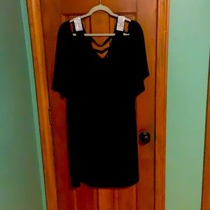 Navy Blue evening dress 2x dress barn